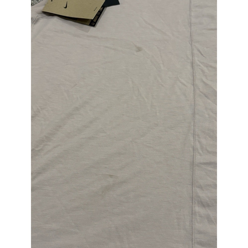 New Nike Women's One Relaxed‎ Dri-FIT Tank Top Mauve Size XL Lightweight Shirt - Picture 8 of 9